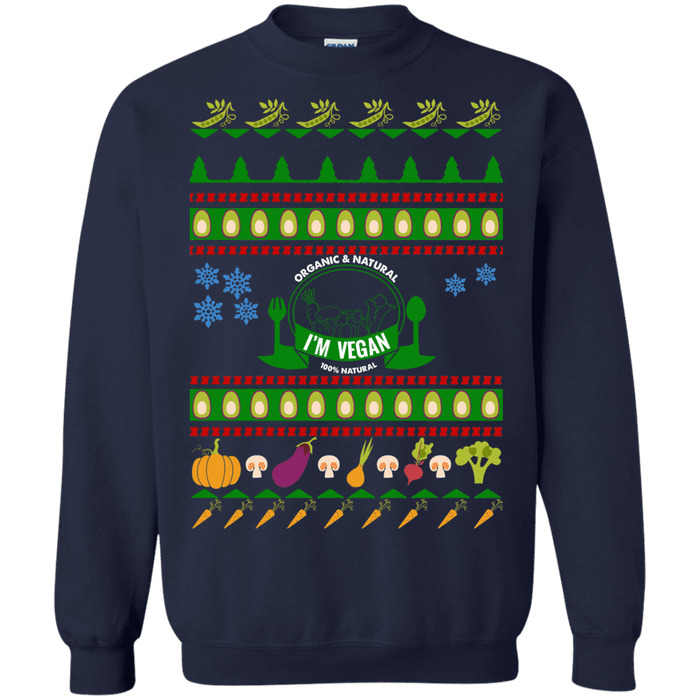 Vegan Vegetarian Ugly Christmas Sweater sweatshirt