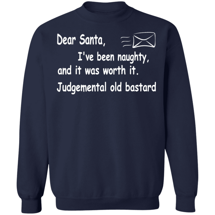 I've been naughty and it was worth it ugly christmas sweater sweatshirt