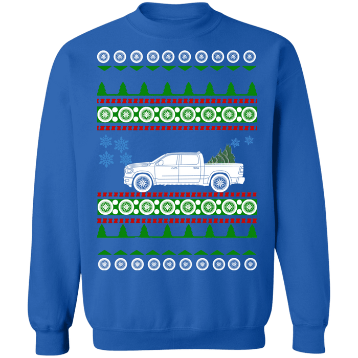 american car or truck like a  1500 ram truck Ugly christmas sweater 2019+