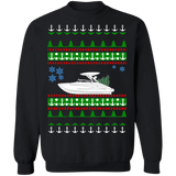 Wake boat ugly christmas sweater sweatshirt speed boat