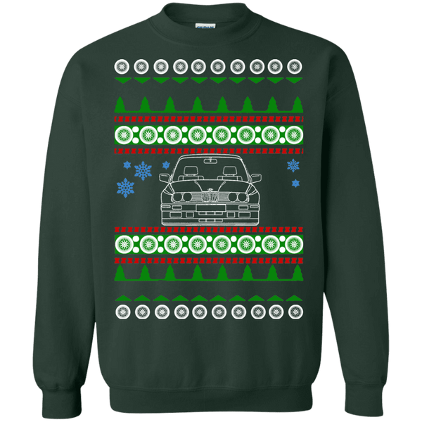 BMW E30 M3 front view Ugly Christmas Sweater sweatshirt
