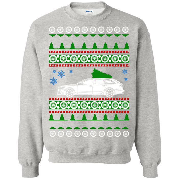 German Car Audi RS6 Avant Ugly Christmas Sweater wagon A7 sweatshirt