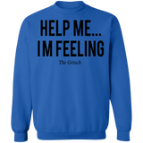 Help me I'm feeling the Grinch Ugly Christmas Sweater sweatshirt