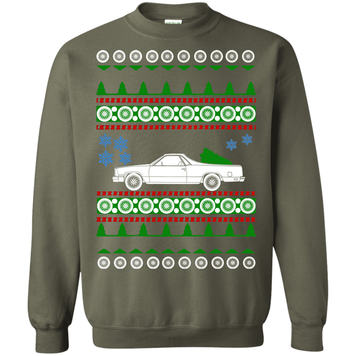 Chevy El Camino 1984 Ugly Christmas Sweater sweatshirt