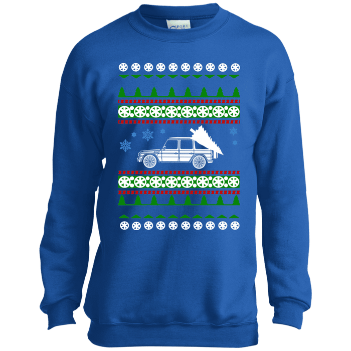 Mercedes G Wagon kids Ugly christmas sweater sweatshirt