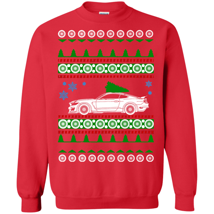 Ford Mustang Shelby GT350R Ugly Christmas Sweater 6th gen sweatshirt