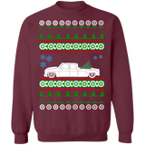 Chevy Dually Slammed truck ugly christmas sweater