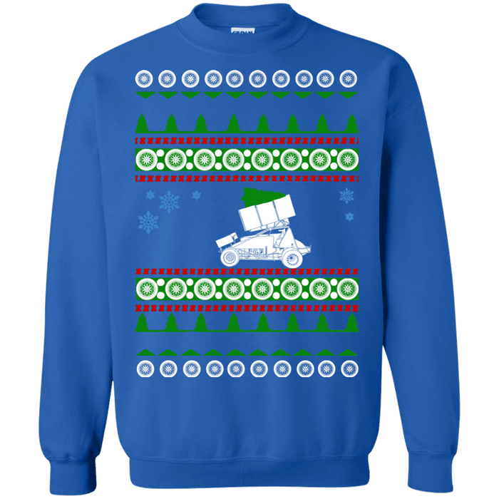 Sprint Car ugly christmas Sweater sweatshirt