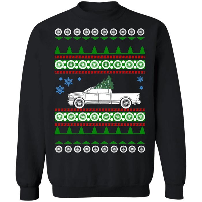 Pick Up Truck like 1500 Ram american car or truck like a  Ugly Christmas Sweater Sweatshirt