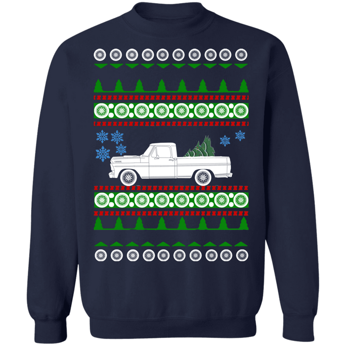 Ford F100 1967 Ugly christmas sweater