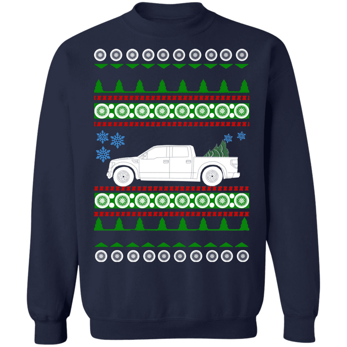 Ford Raptor 1st gen supercrew Ugly Christmas Sweater