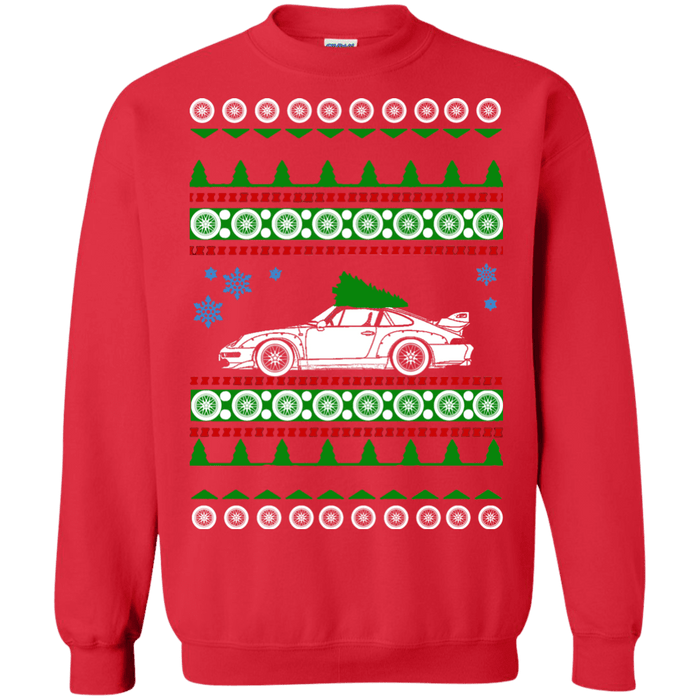 german car similar to a  993 Ugly Christmas Sweater sweatshirt