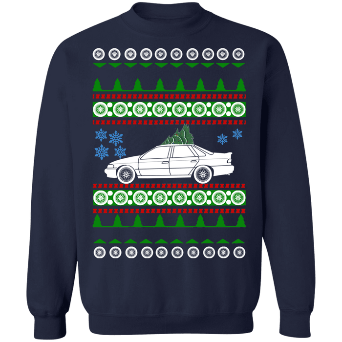 Ford Taurus SHO 1993 ugly christmas sweater