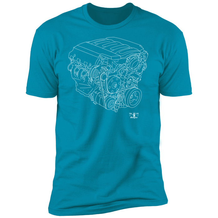 Engine Blueprint Series LT1 T-shirt