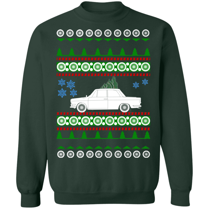 German Car like 1964 BMW 700 Ugly Christmas Sweater Sweatshirt