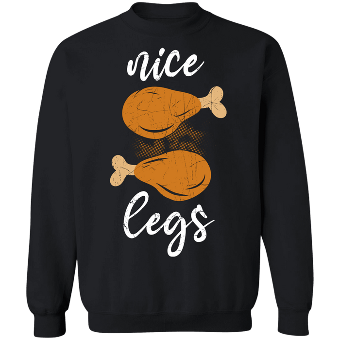 Thanksgiving Nice Legs turkey ugly sweater