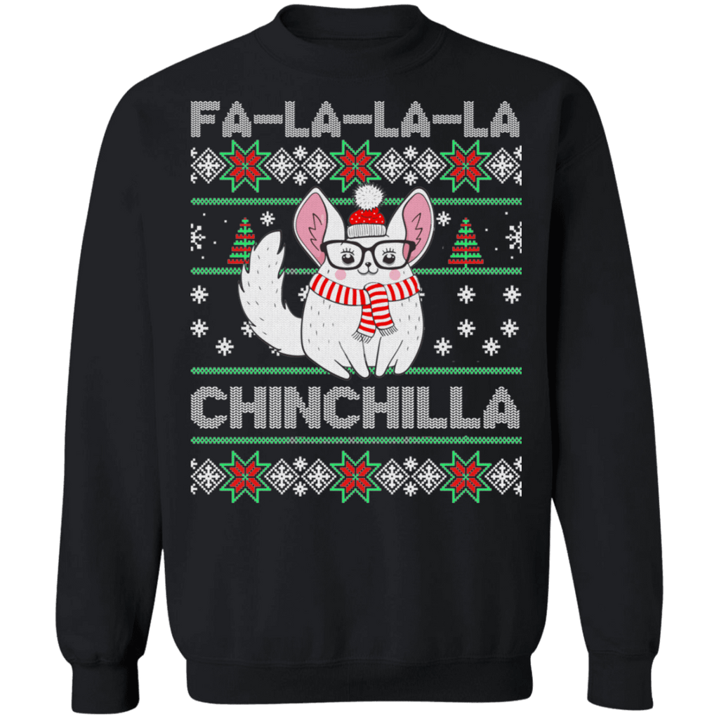 Chinchilla Ugly Christmas Sweater sweatshirt