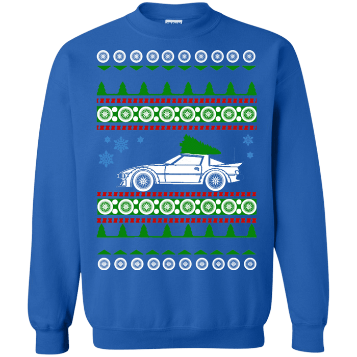 Mazda RX7 Ugly Christmas Sweater Gen 1 sweatshirt