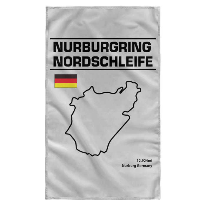 Nurburgring Nordschleife Wall Flag