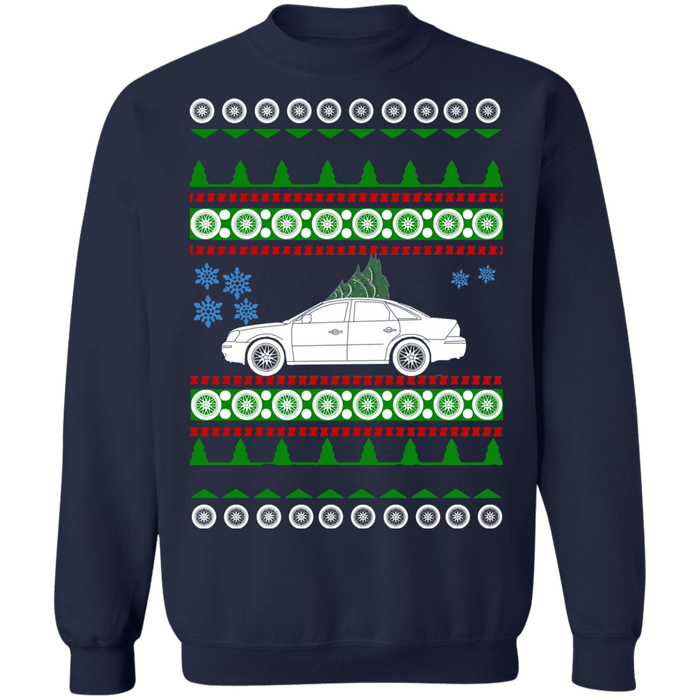 Car like Ford Five Hundred Ugly Christmas Sweater Sweatshirt