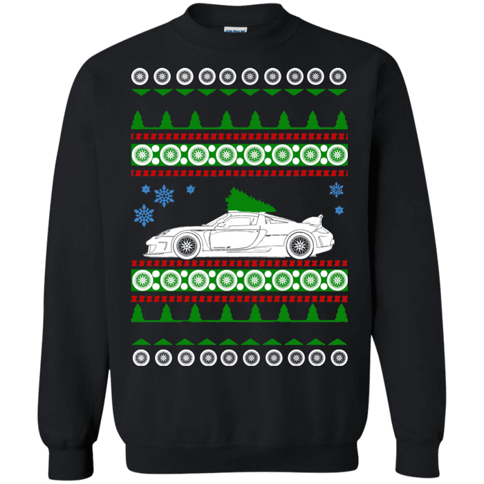 German Car  Carrera GT Ugly Christmas Sweater sweatshirt