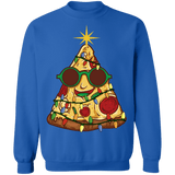 Pizza Christmas Tree Ugly Holiday Sweater sweatshirt