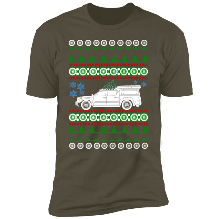 Toyota Tacoma 2016 Ugly Christmas Sweater T-shirt black or green