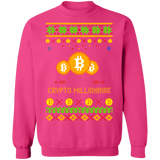 Crypto Millionaire Ugly Christmas Sweater Sweatshirt