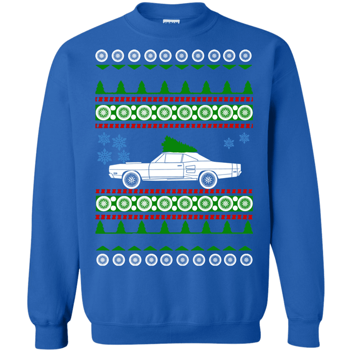 Coronet R/T 1967 Hemi american car or truck like a  Ugly Christmas Sweater sweatshirt