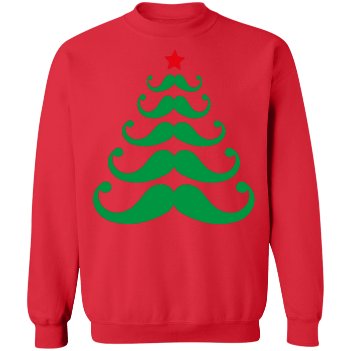 Hipster Mustache Ugly Christmas Sweater sweatshirt