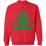 Hipster Mustache Ugly Christmas Sweater sweatshirt