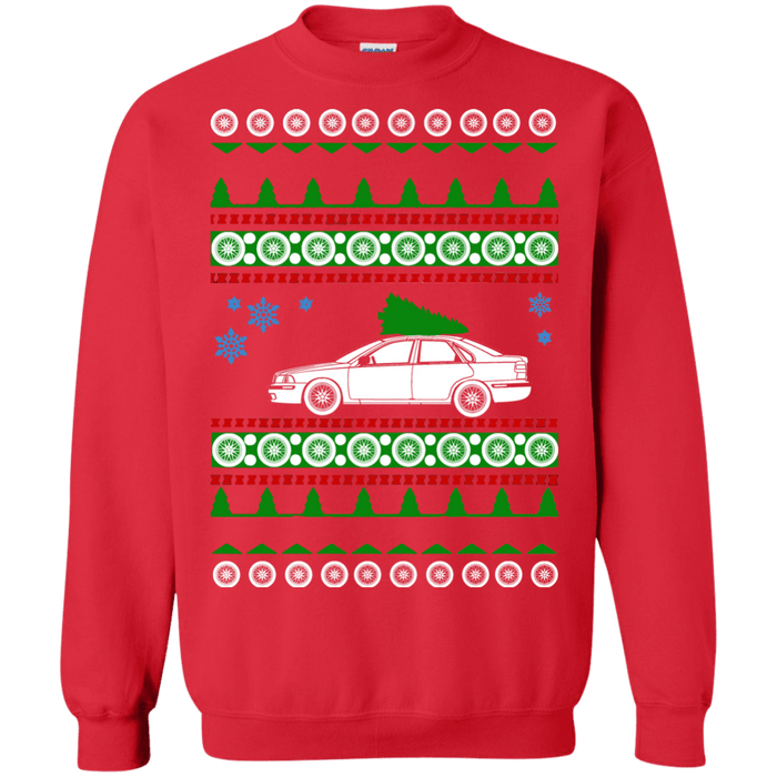 Swedish Car like a  S40 Ugly Christmas Sweater sweatshirt