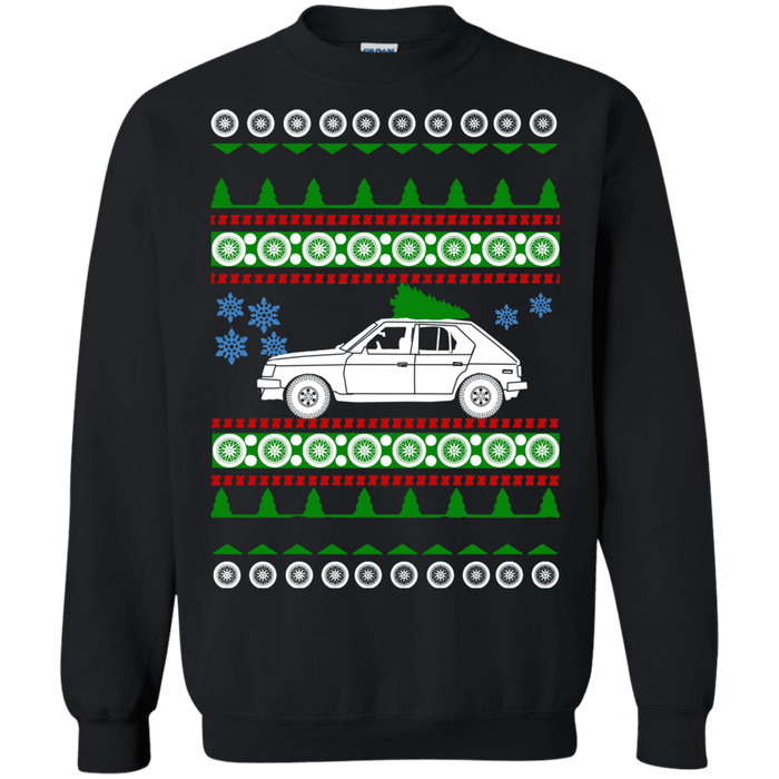 american car or truck like a  Omni GLH Turbo Ugly Christmas Sweater sweatshirt