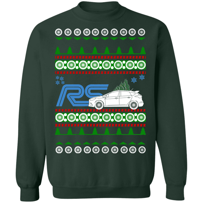 Ford Focus RS 2017+ Ugly chirstmas sweater