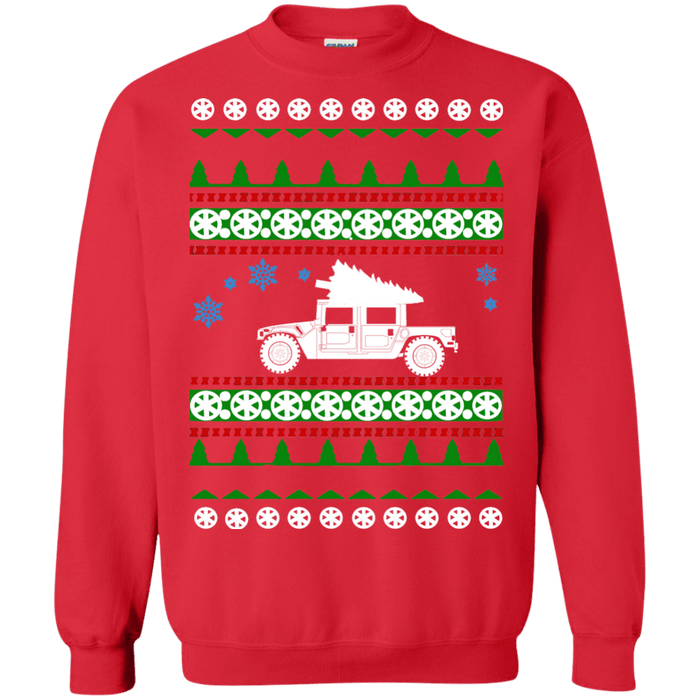 SUV like Hummer H1 Ugly Christmas Sweater sweatshirt