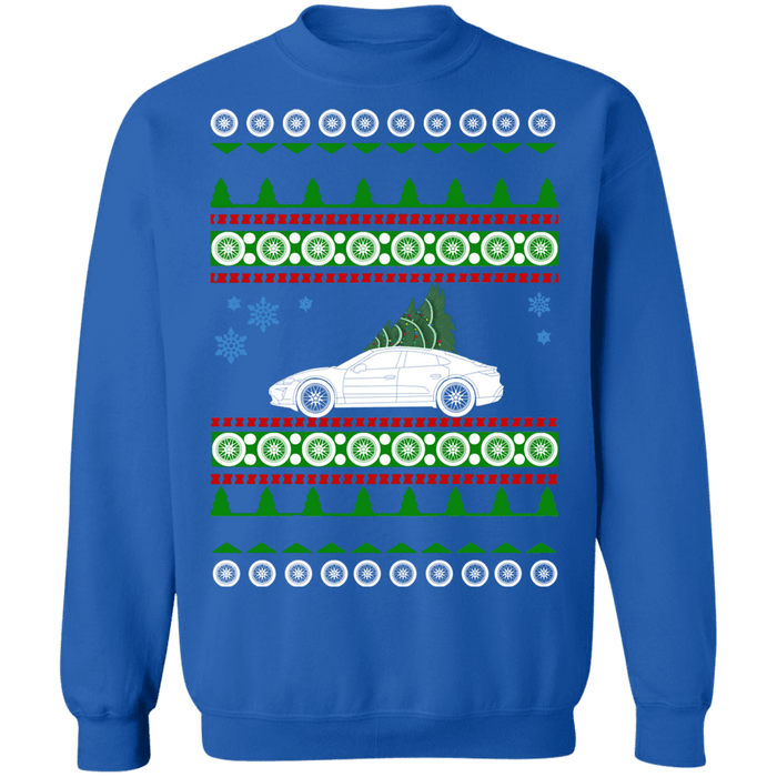 German Car like 2020 Porsche Taycan Ugly Christmas Sweater sweatshirt