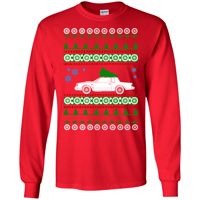 Buick Grand National Ugly Christmas Sweater long sleeve t-shirt sweatshirt