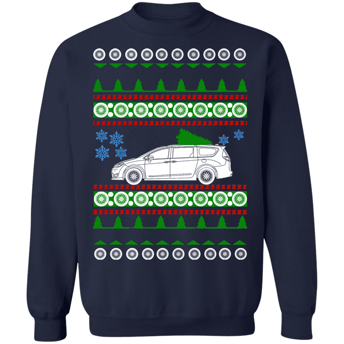 Minivan Ugly Christmas Sweater Chrysler Pacifica 2018 sweatshirt