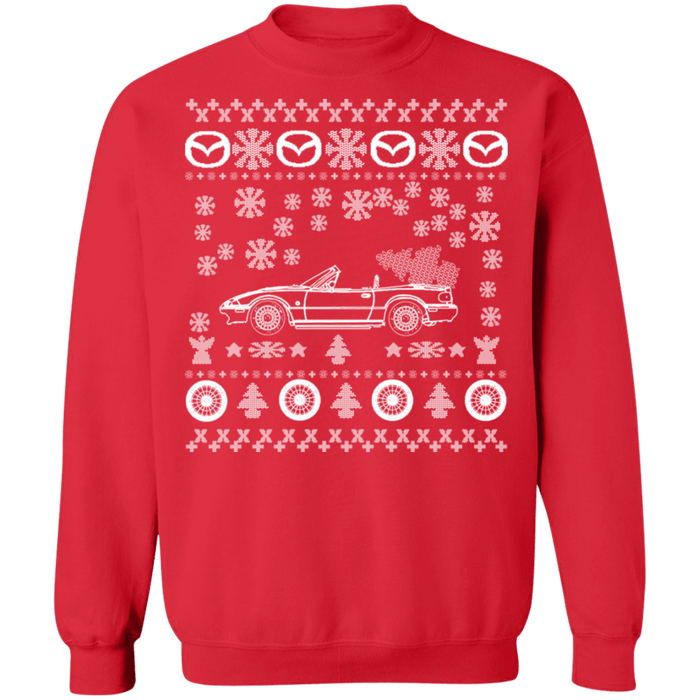 Mazda Miata NA Ugly Christmas Sweater new style more colors