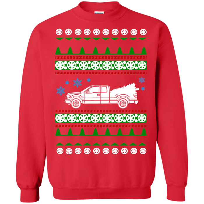 Ford F150 2011 Ugly Christmas Sweater Crewneck sweatshirt