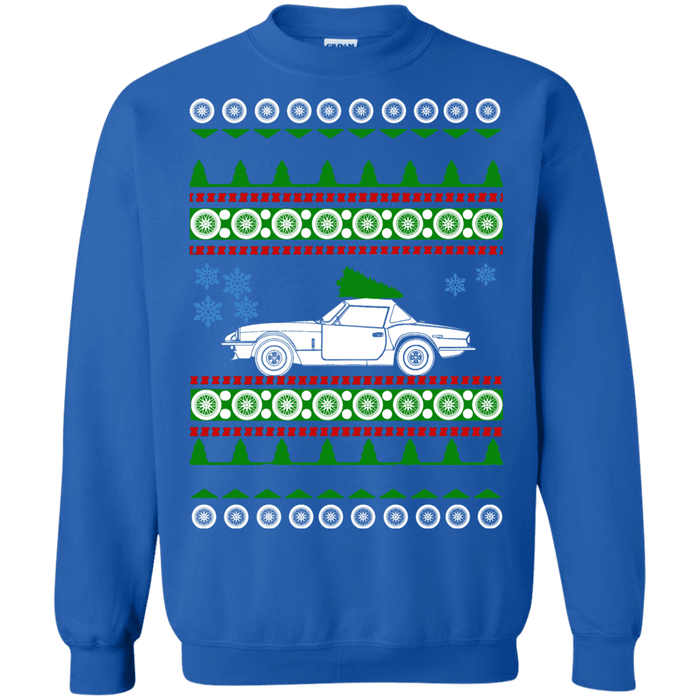 Triumph Spitfire Ugly Christmas Sweater sweatshirt