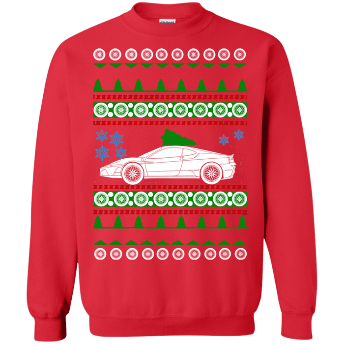 Exotic Car F430 Ferrari Ugly Christmas Sweater sweatshirt