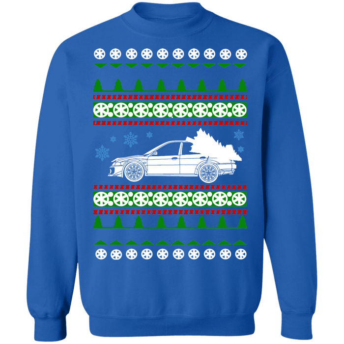 Mitsubishi Lancer Evo V 5 Ugly Christmas Sweater