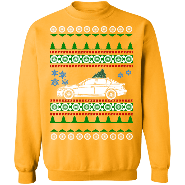 BMW E92 M3 Sedan Ugly Christmas Sweater sweatshirt