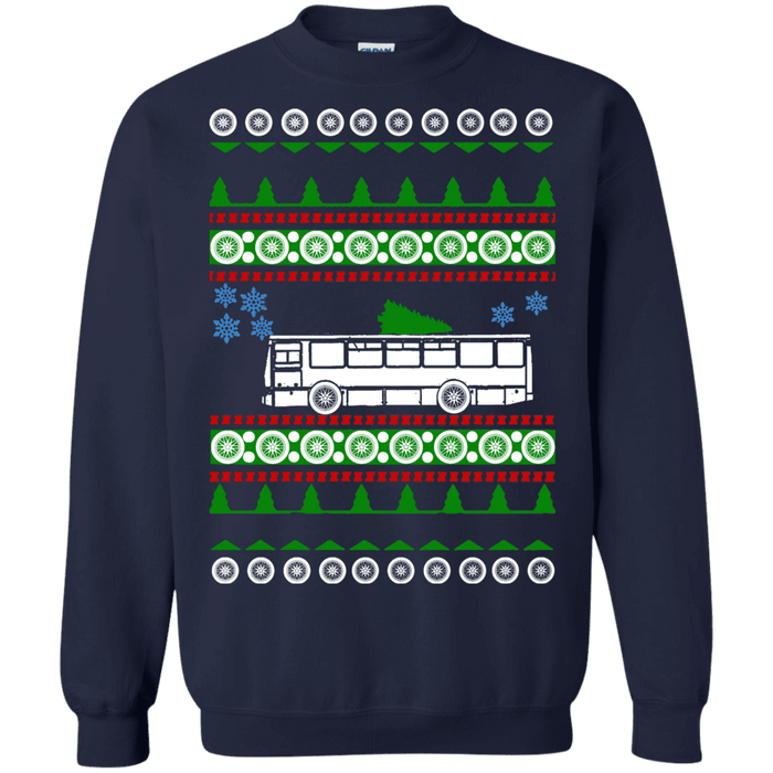 Bus Driver City Bus Ugly Christmas Sweater sweatshirt