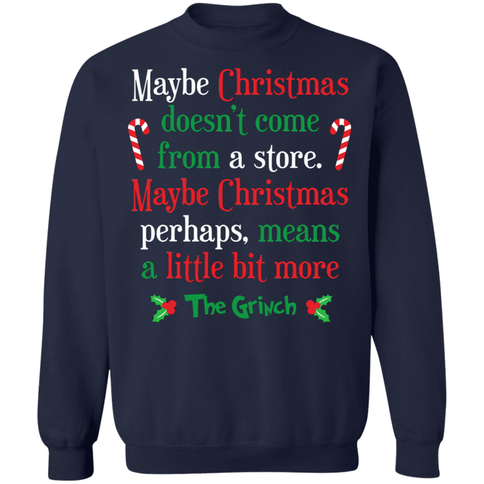 Grinch Ugly Christmas Sweater sweatshirt