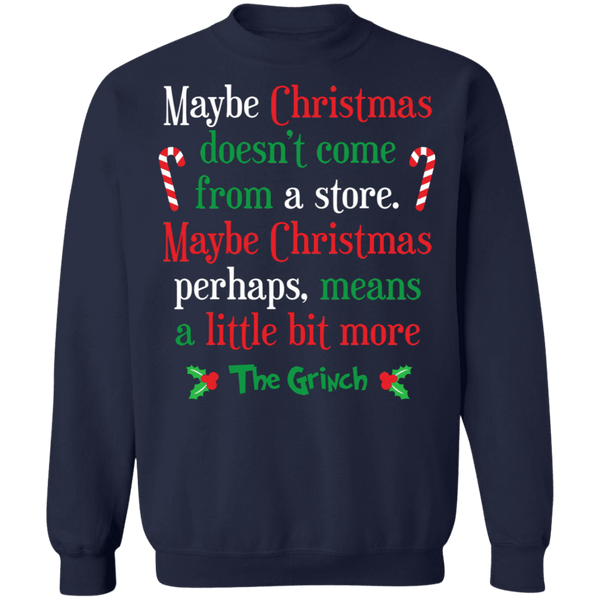 Grinch Ugly Christmas Sweater sweatshirt