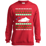 Mini Cooper Kids Youth Ugly Christmas Sweater