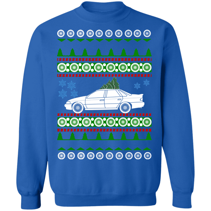 Ford Taurus SHO 1993 ugly christmas sweater