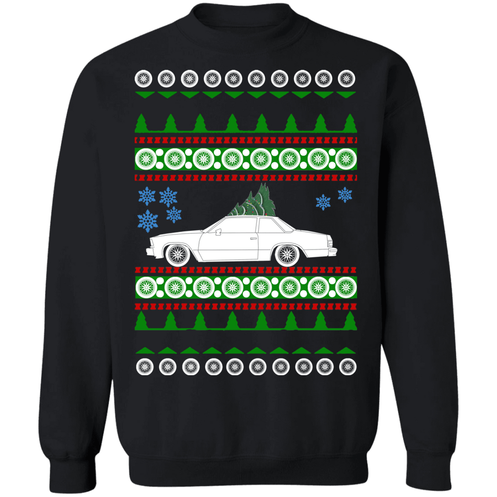 1979 Chevy Malibu 4th generation Ugly Christmas Sweater Sweatshirt